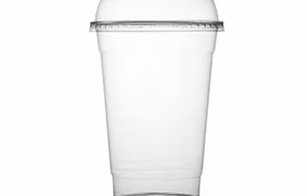 Clear 12-24oz Dome Lid With Hole (98mm) – 1000ct